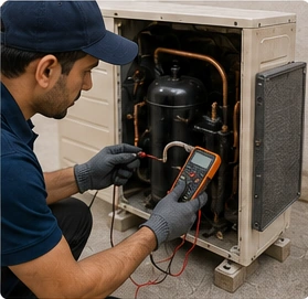 Digital Inverter compressor faults — needs Samsung-specific diagnostic steps