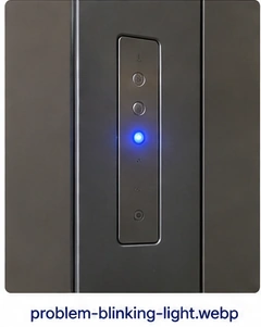 Blinking light but not cooling (inverter models)