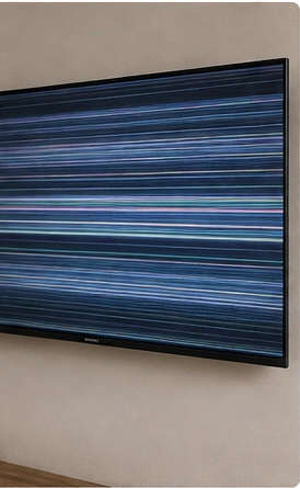 Lines on screen