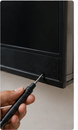 No sound or distorted audio