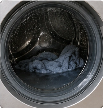 Not spinning or draining